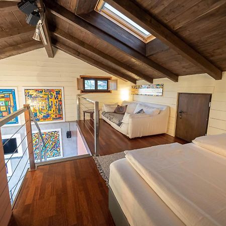 Kunst Im Loft Apartment Seeon Seebruck Bagian luar foto